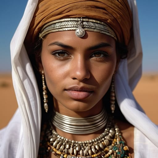 White Moor — representative phenotype of Mauritania
