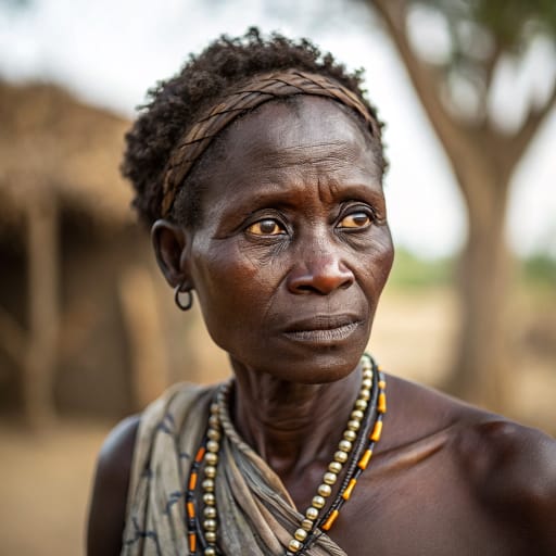Yakö woman from Yakurr Local Government (Nigeria)
