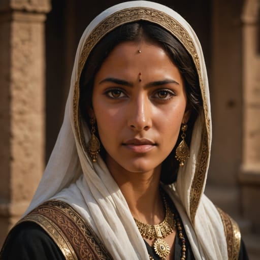 Yemeni Arab woman from Yemen, traditional dress, alternate reference 2, Ethnic Erotic phenotype catalog