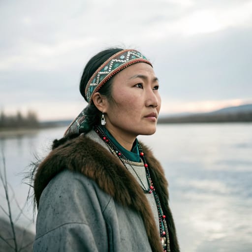 Yukaghirs woman from Kolyma and Indigirka basins, Sakha Republic (Yakutia) and Chukotka, Russia — related phenotype reference